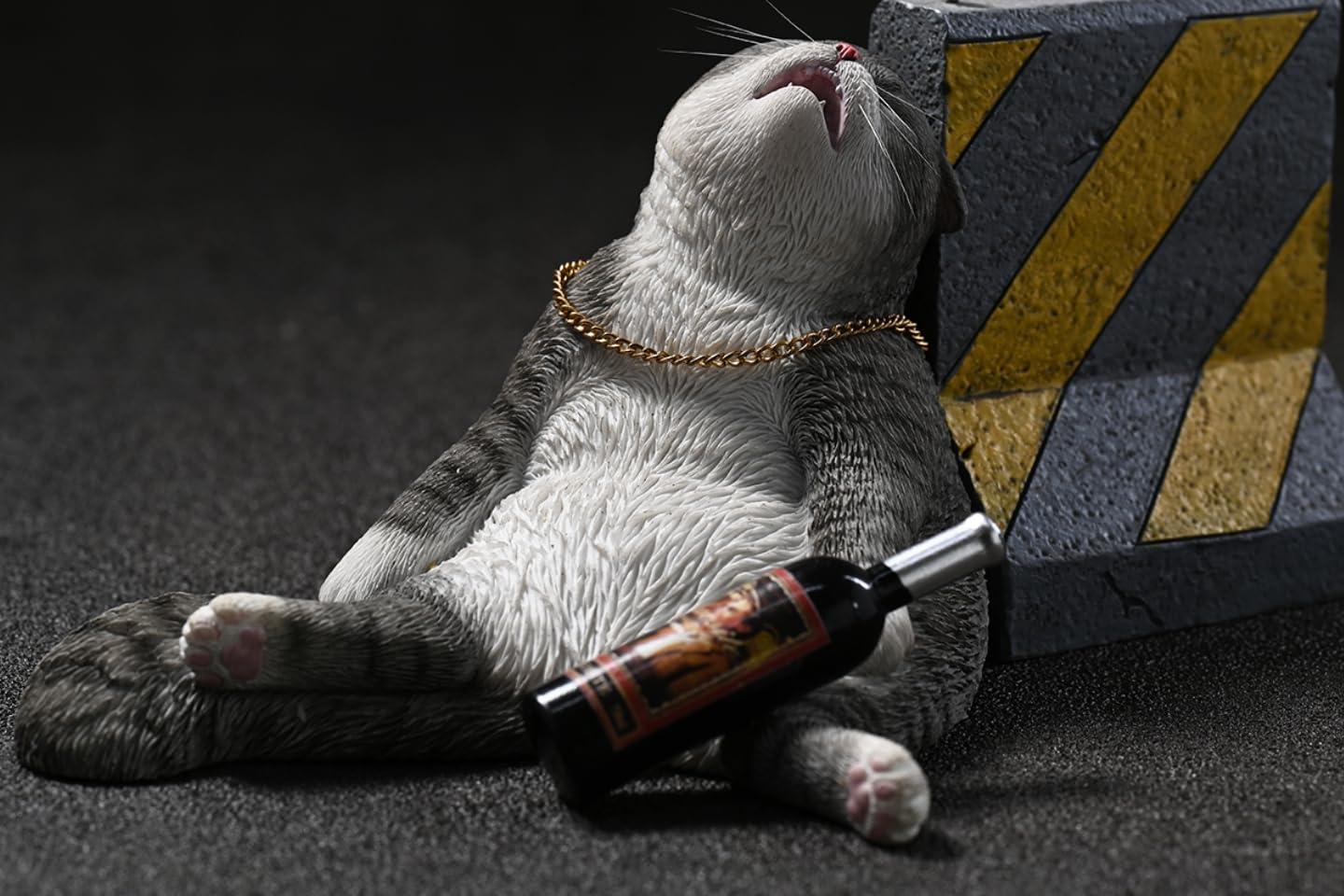 Amazon | HiPlay JXK 1/6 酔っ払い猫 JXK187A 動物 フィギュア